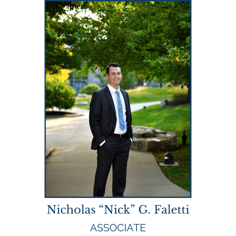 Associate Attorney Nicholas G. Faletti | Johnson & Pekny, LLC