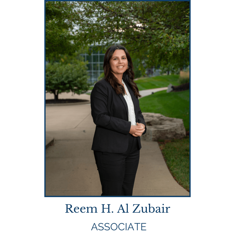 Associate Attorney Reem H. Al Zubair | Johnson & Pekny, LLC